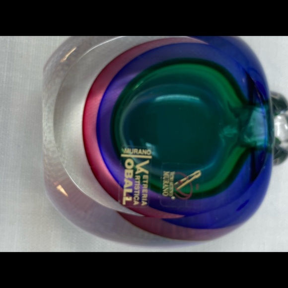 1970’s Signed Luigi Onesto Vase and Perfume Set - Picture 4 of 8